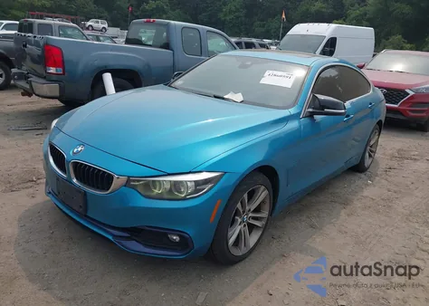 2018 BMW 430I Gran Coupe xDrive из США, поврежденный, VIN WBA4J3C52JBB97377